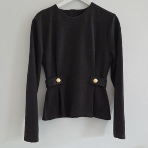 Zara Pleat Waist Top